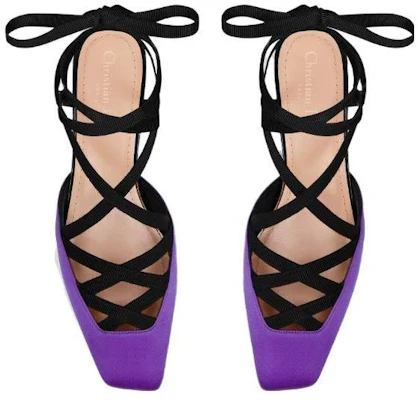 (W) Dior Satin Schnürschuh Chunky Absatz 4cm ''Lila'' KCV049SGG_S15V Purchase (W) Dior Satin Schnürschuh Chunky Absatz 4cm ''Lila'' KCV049SGG_S15V