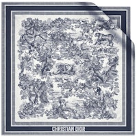 (Women) DIOR Sauvage Silk Scarf Floral Print Luxury Accessory. 15JOU090I602-C545 (Women) DIOR Sauvage Silk Scarf Floral Print Luxury Accessory. 15JOU090I602-C545