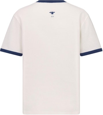 (Women) DIOR Seven Tanabata FW24 Blue Logo Crewneck Casual T-Shirt. 453T40A4554-X5805 Lookbook (Women) DIOR Seven Tanabata FW24 Blue Logo Crewneck Casual T-Shirt. 453T40A4554-X5805