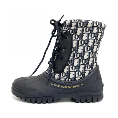 (W) Dior Short Boot 'Blue Print'