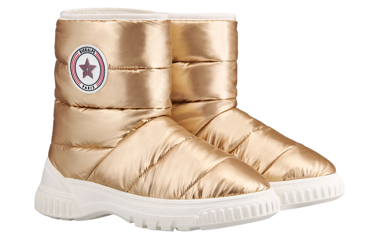 (W) Dior Short Boot 'Gold Frost Logo' 圖 2