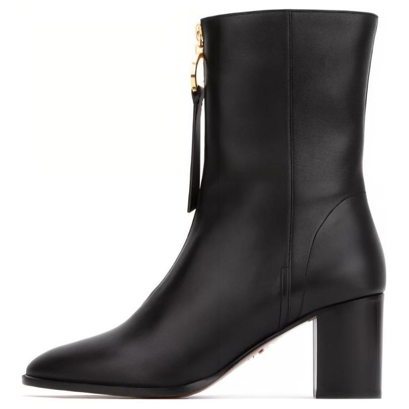 (Women) Dior Short Boot 'Simple Black' KCI612VSO_900