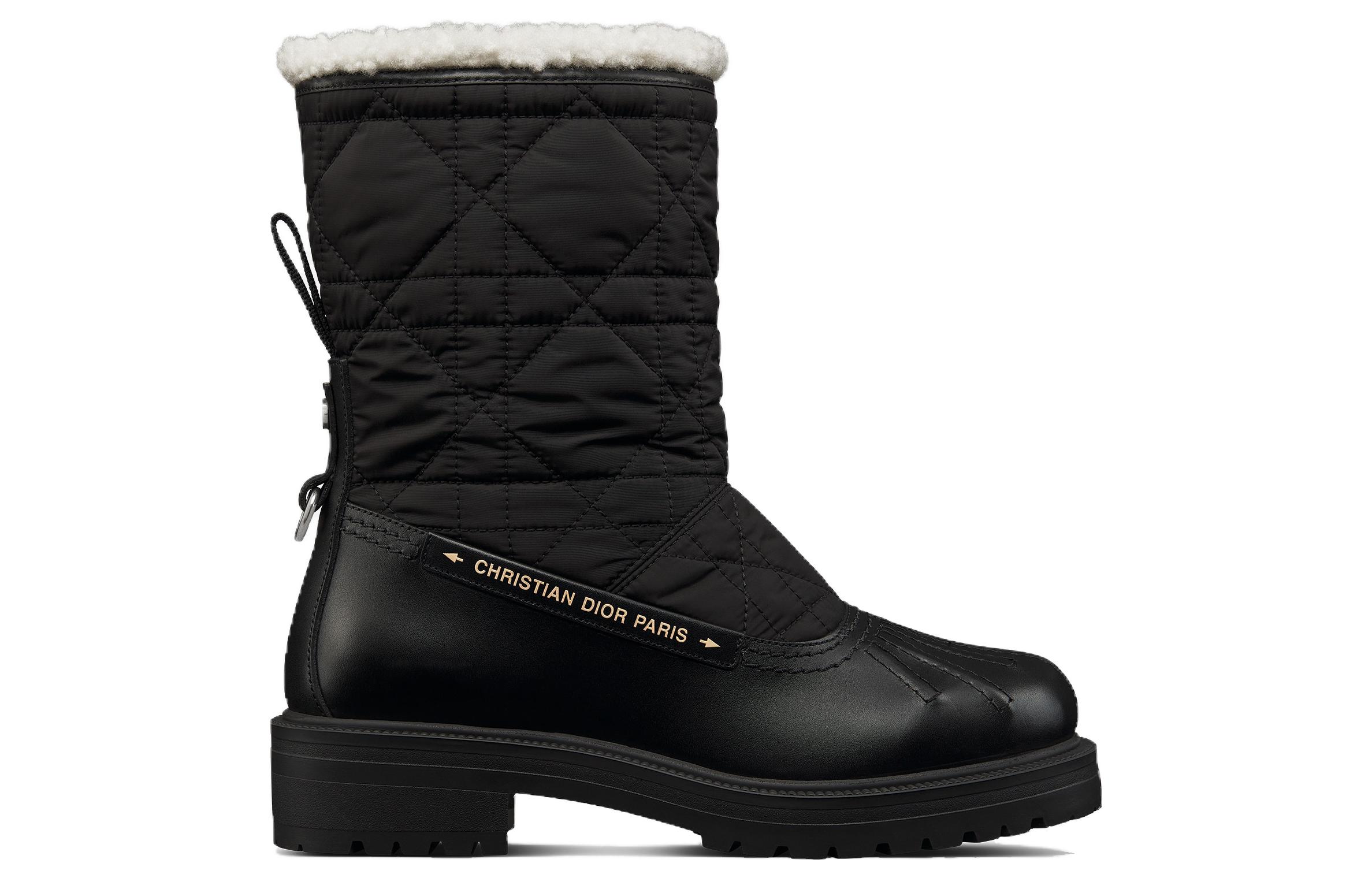 (W) Dior Short Snow Boots 'Warm CMFTable Black' 圖 2