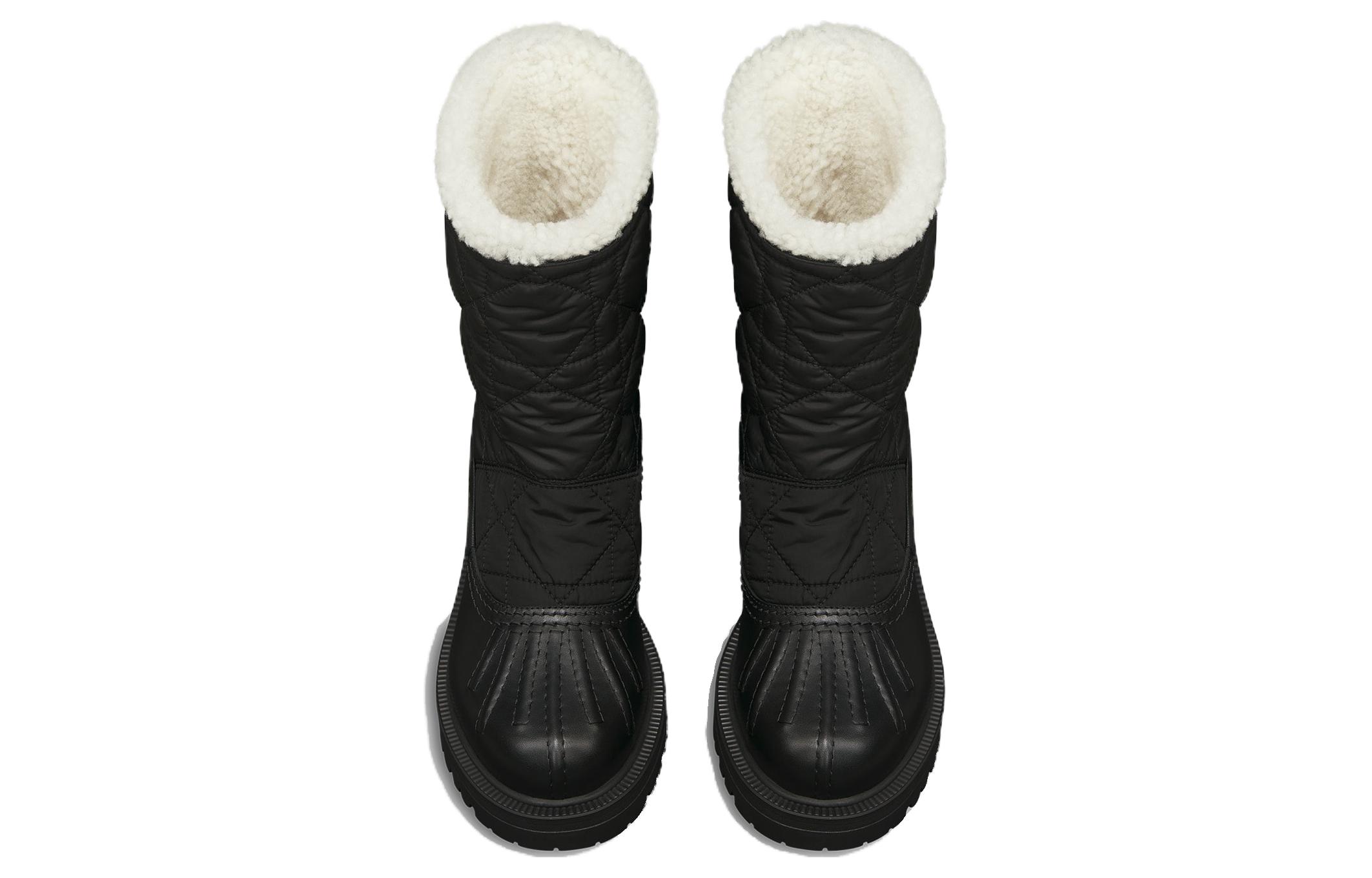 (W) Dior Short Snow Boots 'Warm CMFTable Black' 圖 4