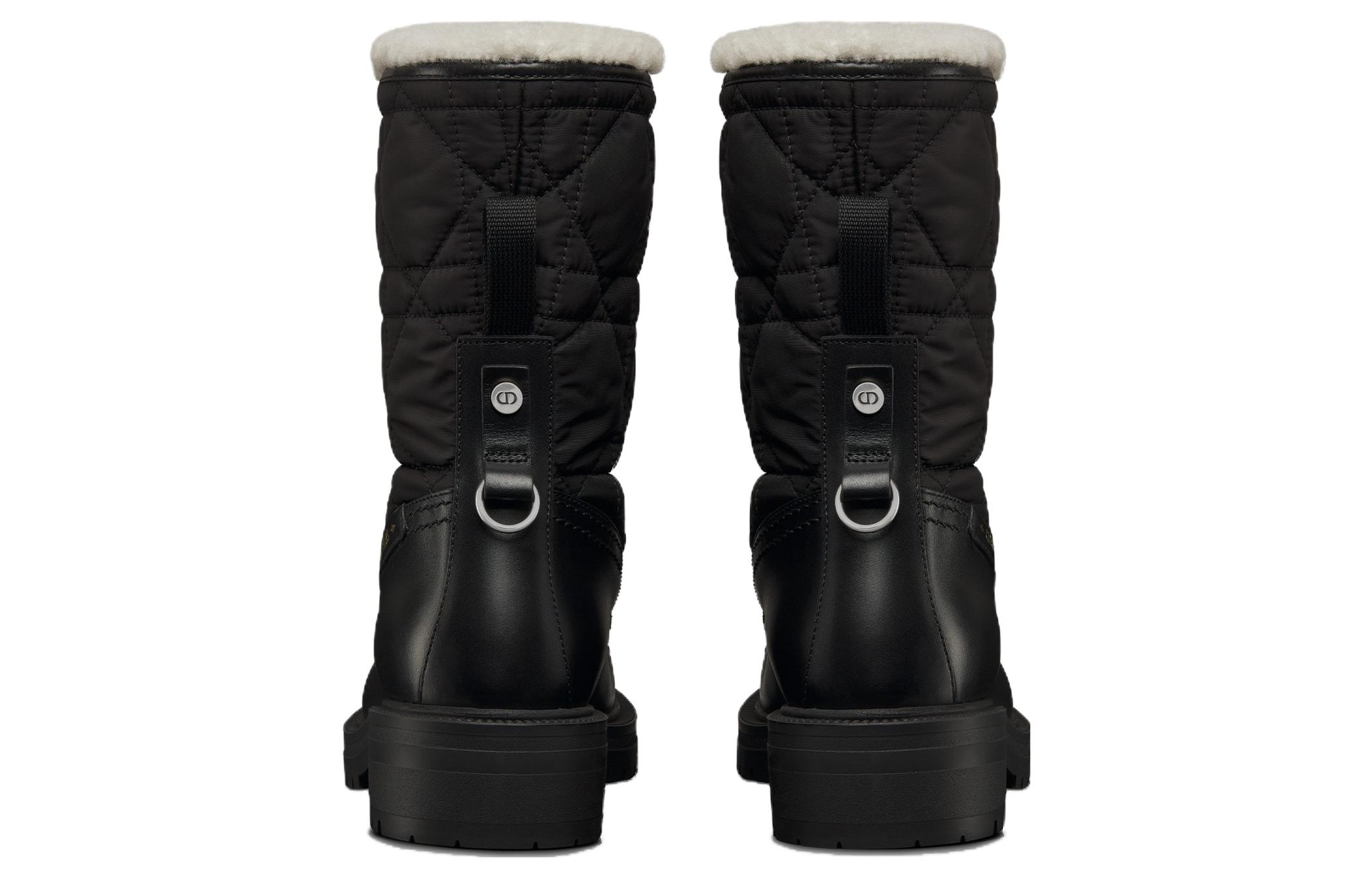 (W) Dior Short Snow Boots 'Warm CMFTable Black' 圖 5