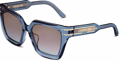 (Women) Dior Signature S10F Square Frame Blue Sunglasses. SGTS10FXR-30F2 (Women) Dior Signature S10F Square Frame Blue Sunglasses. SGTS10FXR-30F2