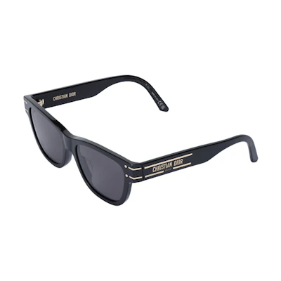 (Women) DIOR Signature S6U Square Sunglasses Black Acetate. DIORSIGNATURE-S6U-10A0