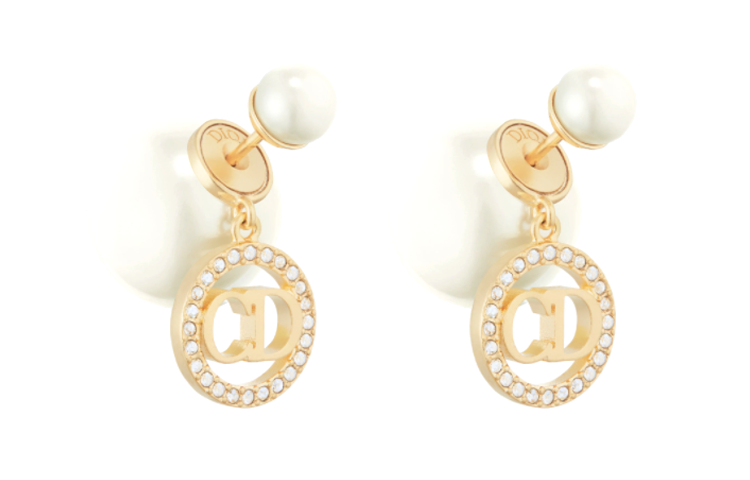 Order (W) Anting-Anting DIOR Perak Kelabu Elegan E1941TRICY-D03S