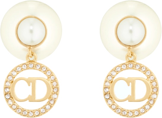 (Women) DIOR Silver Gray Elegant Earrings E1941TRICY-D03S Lookbook (Women) DIOR Silver Gray Elegant Earrings E1941TRICY-D03S