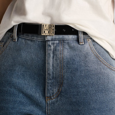 (W) DIOR 女士简约黑色皮带 - 2.5cm宽度 B0594OBSUM900 Shop (W) DIOR 女士简约黑色皮带 - 2.5cm宽度 B0594OBSUM900