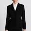 Sizing (Women) DIOR Single-Breasted Blazer with Pockets Black 841V01A1166-X9000