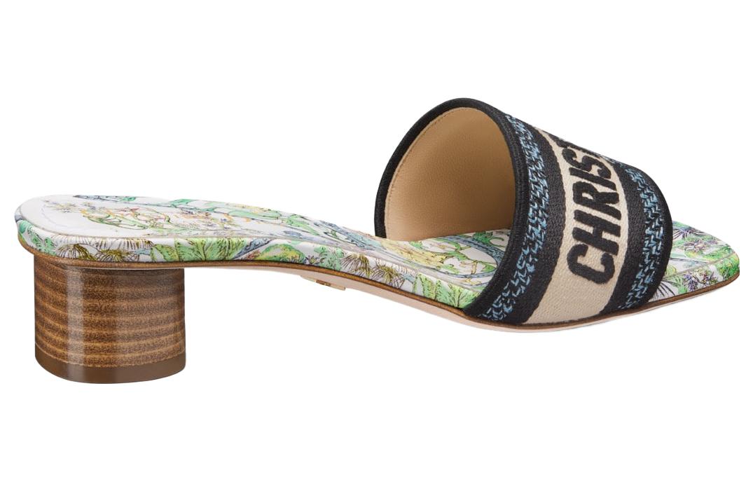 Lookbook (W) Dior Selipar 'Hitam Hijau' KCQ902EVY_S43L