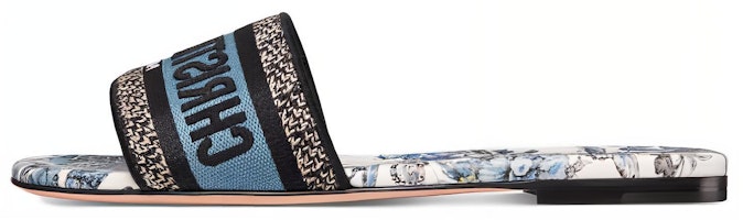 (Women) Dior Slide 'Blue Logo' KCQ209TMX_S60W (Women) Dior Slide 'Blue Logo' KCQ209TMX_S60W