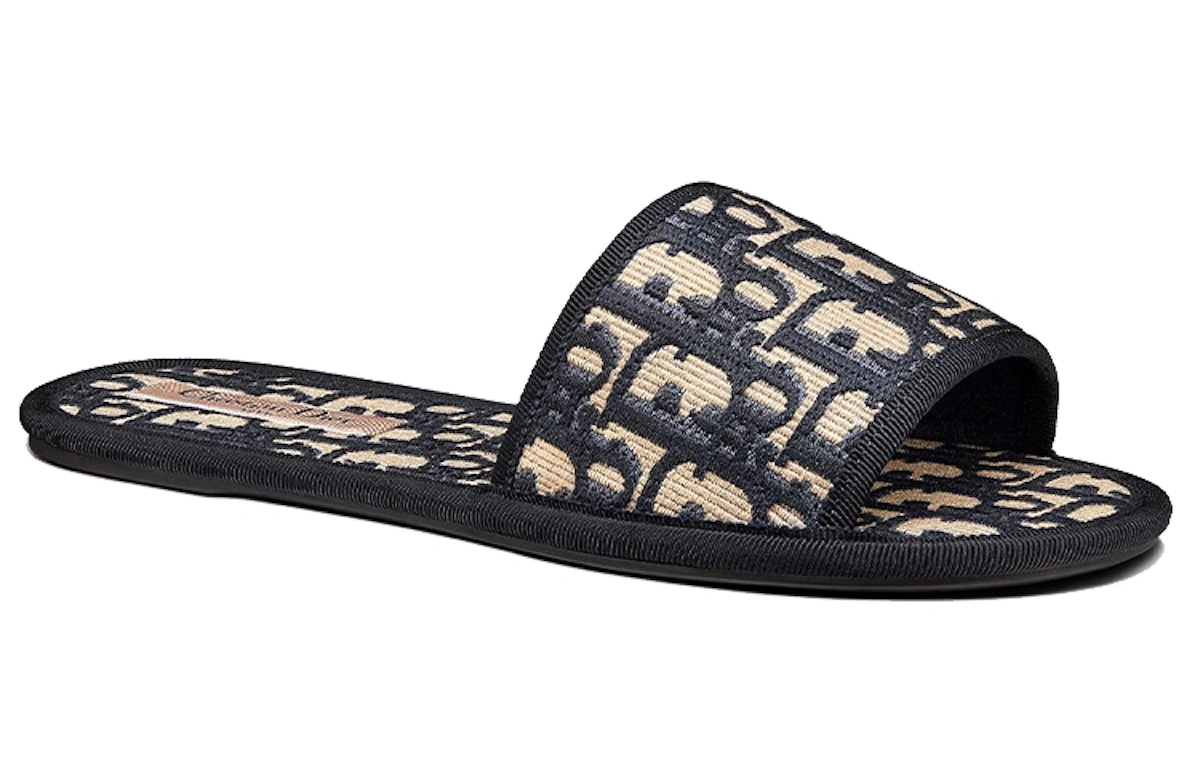 (Women) Dior Slide 'Chez Moi Deep Blue'