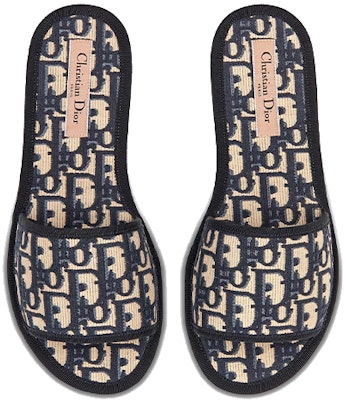 (W) 迪奥拖鞋‘Chez Moi 深蓝’ KCQ491OBE_S56B Lookbook (W) 迪奥拖鞋‘Chez Moi 深蓝’ KCQ491OBE_S56B