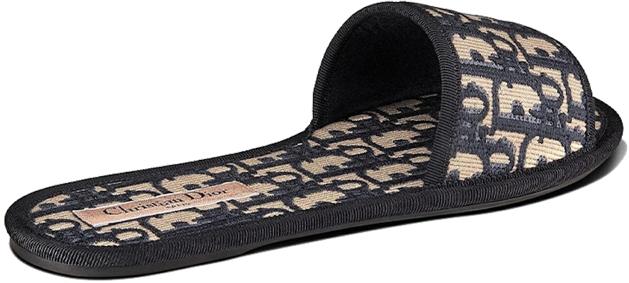 (W) 迪奥拖鞋‘Chez Moi 深蓝’ KCQ491OBE_S56B Shop (W) 迪奥拖鞋‘Chez Moi 深蓝’ KCQ491OBE_S56B