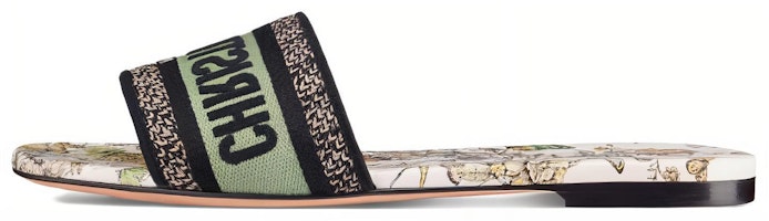 (Women) Dior Slide 'Green' KCQ209TMX_S73W (Women) Dior Slide 'Green' KCQ209TMX_S73W