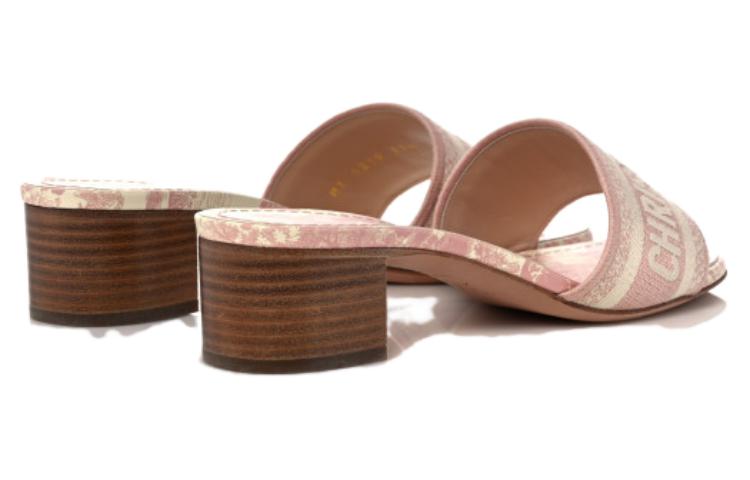 Shop (W) 迪奥粉色时尚拖鞋 KCQ244TJE_S46P