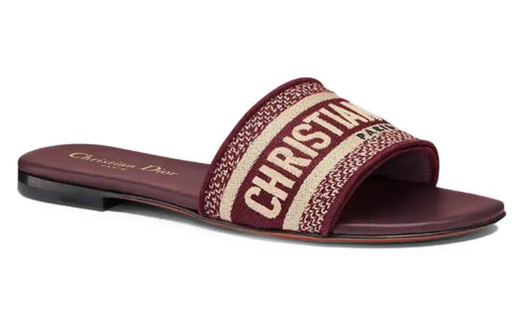 Lookbook (W) 迪奥红色拖鞋 KCQ166ERC_S16V