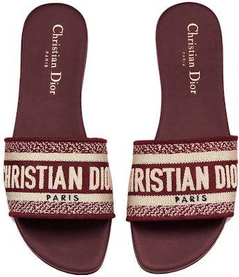 (W) 迪奥红色拖鞋 KCQ166ERC_S16V Shop (W) 迪奥红色拖鞋 KCQ166ERC_S16V