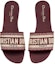 Shop (W) 迪奥红色拖鞋 KCQ166ERC_S16V