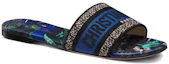 Order (W) Dior Slide Sandale ''Blau Schwarz'' KCQ209VOY_S21N
