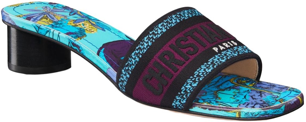 (W) 迪奥黑蓝色拖鞋 KCQ902VOY_S92Z Order (W) 迪奥黑蓝色拖鞋 KCQ902VOY_S92Z