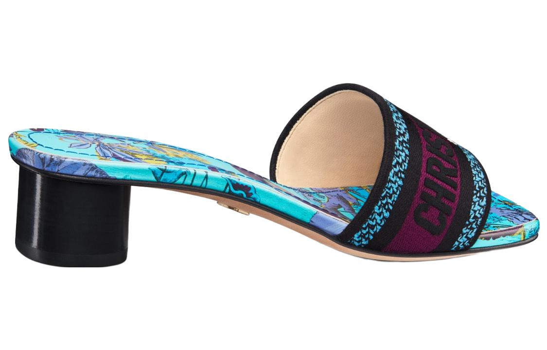 Lookbook (W) 迪奥黑蓝色拖鞋 KCQ902VOY_S92Z