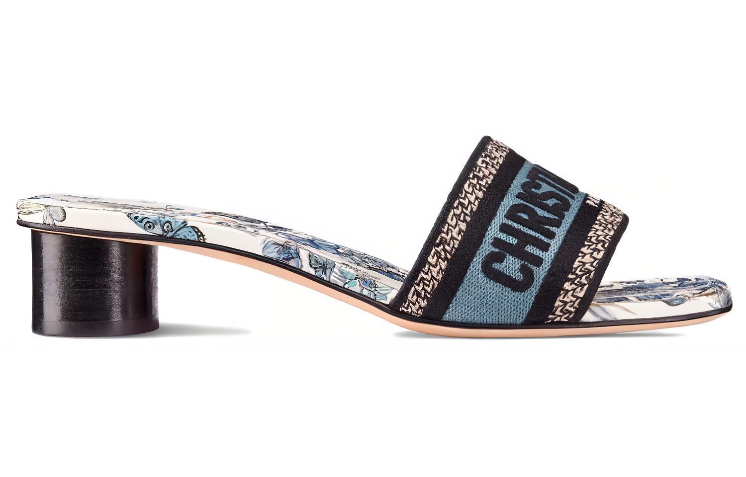 Order (W) 迪奥蓝色拖鞋 KCQ902TMX_S60W