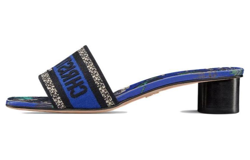 (Women) Dior Slide Sandal 'Blue' KCQ902VOY_21N