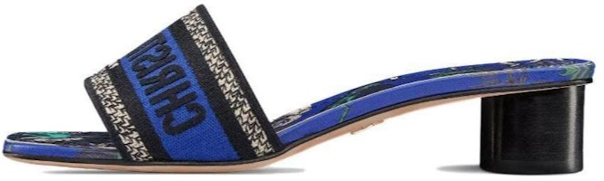 (Women) Dior Slide Sandal 'Blue' KCQ902VOY_21N (Women) Dior Slide Sandal 'Blue' KCQ902VOY_21N