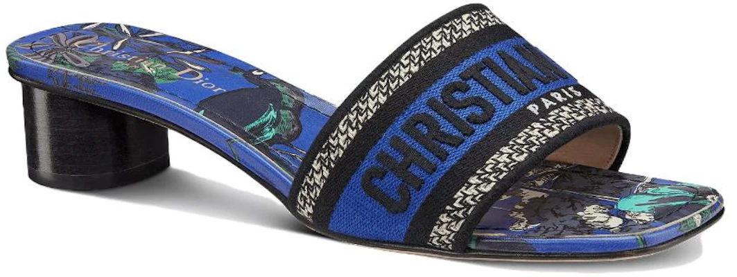 (W) Dior Slide Sandale ''Blau'' KCQ902VOY_21N Lookbook (W) Dior Slide Sandale ''Blau'' KCQ902VOY_21N