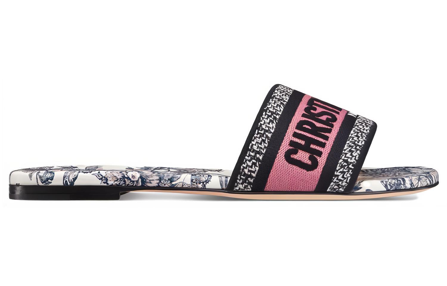 Order (W) Dior 粉色拖鞋 KCQ209TMX_S80W