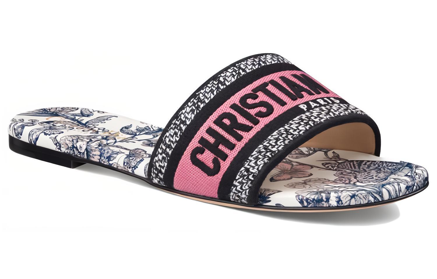 Lookbook (W) Dior 粉色拖鞋 KCQ209TMX_S80W