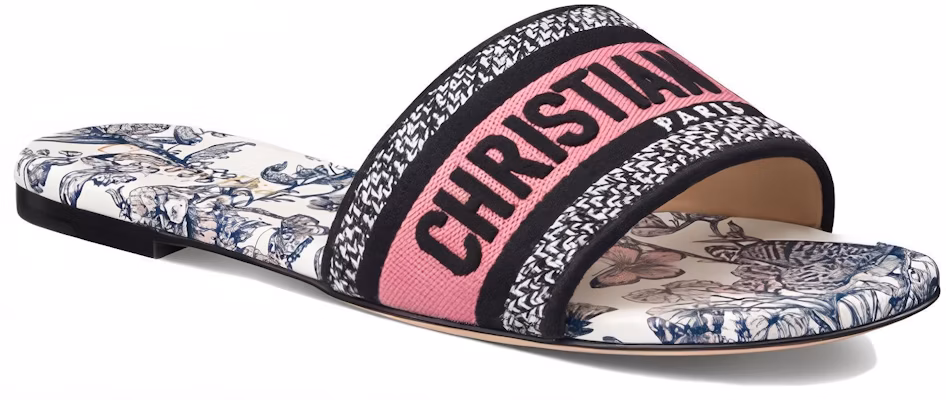 (W) Dior 粉色拖鞋 KCQ209TMX_S80W Lookbook (W) Dior 粉色拖鞋 KCQ209TMX_S80W