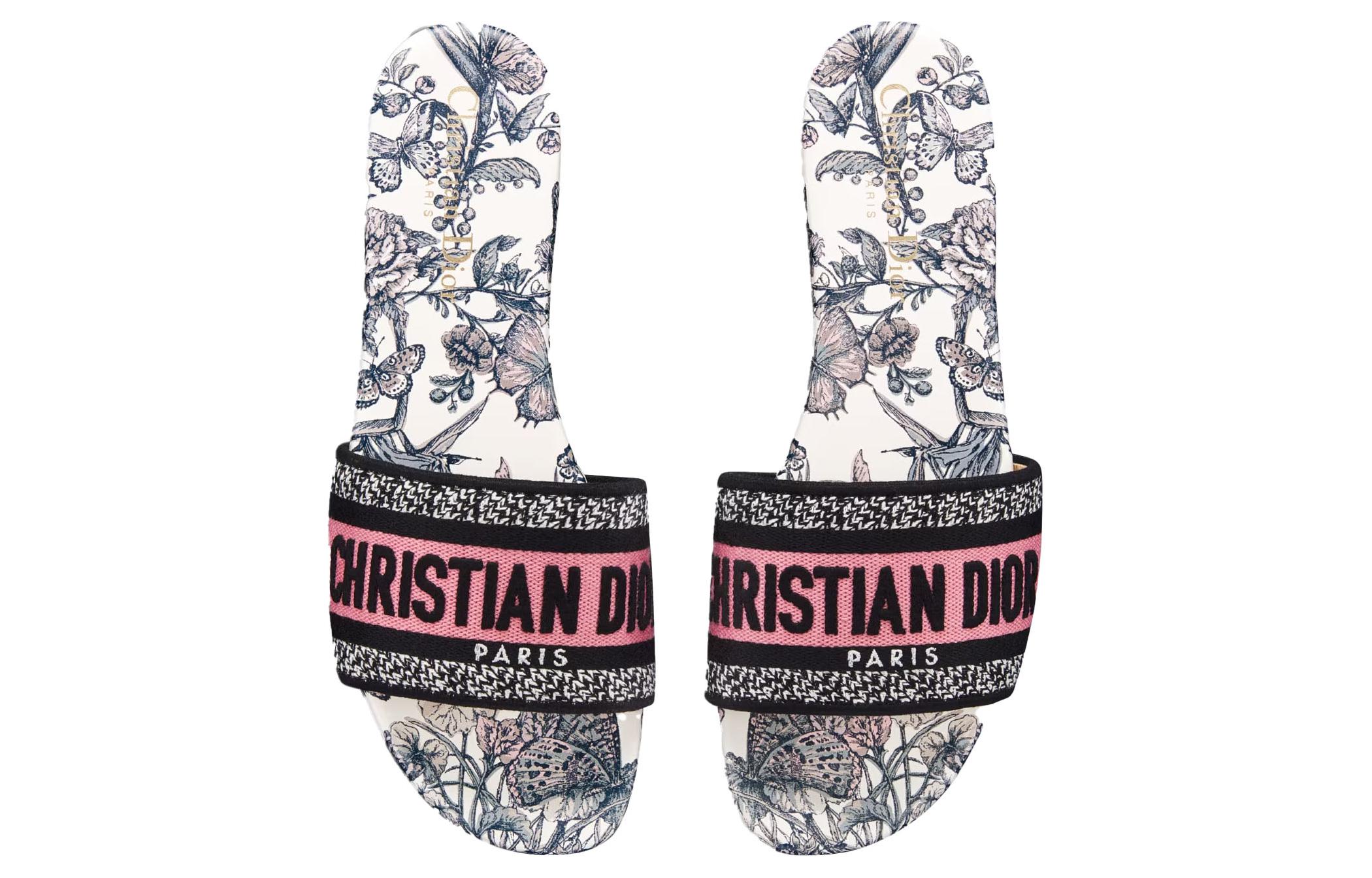 Shop (W) Dior 粉色拖鞋 KCQ209TMX_S80W