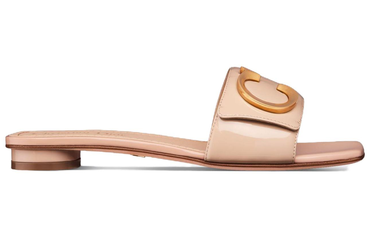 Order DIOR迪奧 舒適簡約 一字拖鞋 女款 粉色