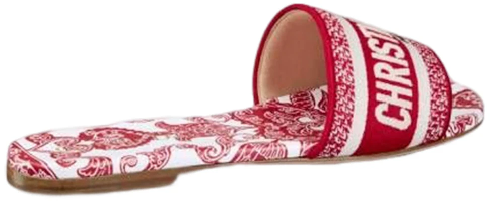 (W) Dior Slide Sandale ''Rot Weiß'' KCQ209DME_S79W Lookbook (W) Dior Slide Sandale ''Rot Weiß'' KCQ209DME_S79W