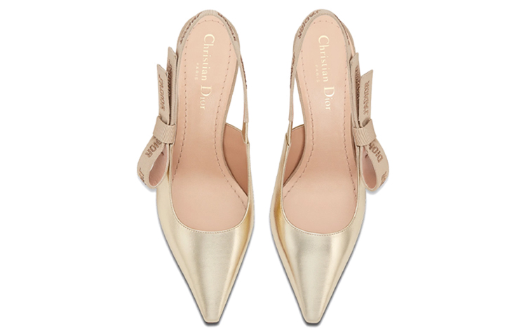 (W) Dior Slingback Pump 'Light Gold' 圖 4