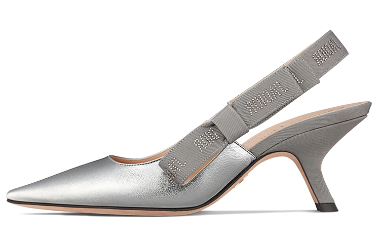 (Women) Dior Slingback Pump 'Silver' KCP838LMS_S46K