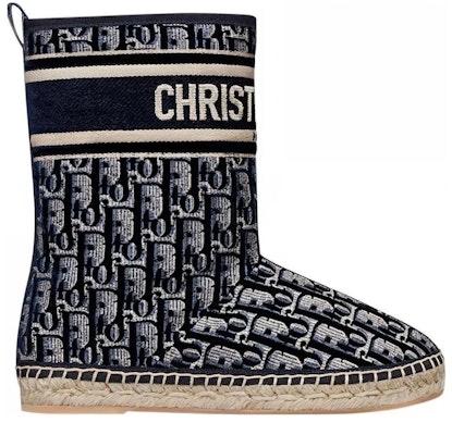 (W) Dior Sepatu Bot Salju 'Fashion Flat Hitam Biru' KCI654VOF_56B Order (W) Dior Sepatu Bot Salju 'Fashion Flat Hitam Biru' KCI654VOF_56B