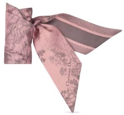 (W) 디올 여성용 핑크 실크 프린트 스카프. 15JOU106I602C425 Order (W) 디올 여성용 핑크 실크 프린트 스카프. 15JOU106I602C425
