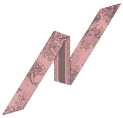 (W) 디올 여성용 핑크 실크 프린트 스카프. 15JOU106I602C425 Shop (W) 디올 여성용 핑크 실크 프린트 스카프. 15JOU106I602C425