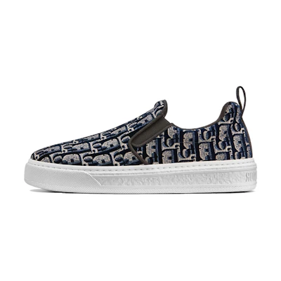 (W) Dior Solar Slip-On 'Dior Oblique - Dark Blue'