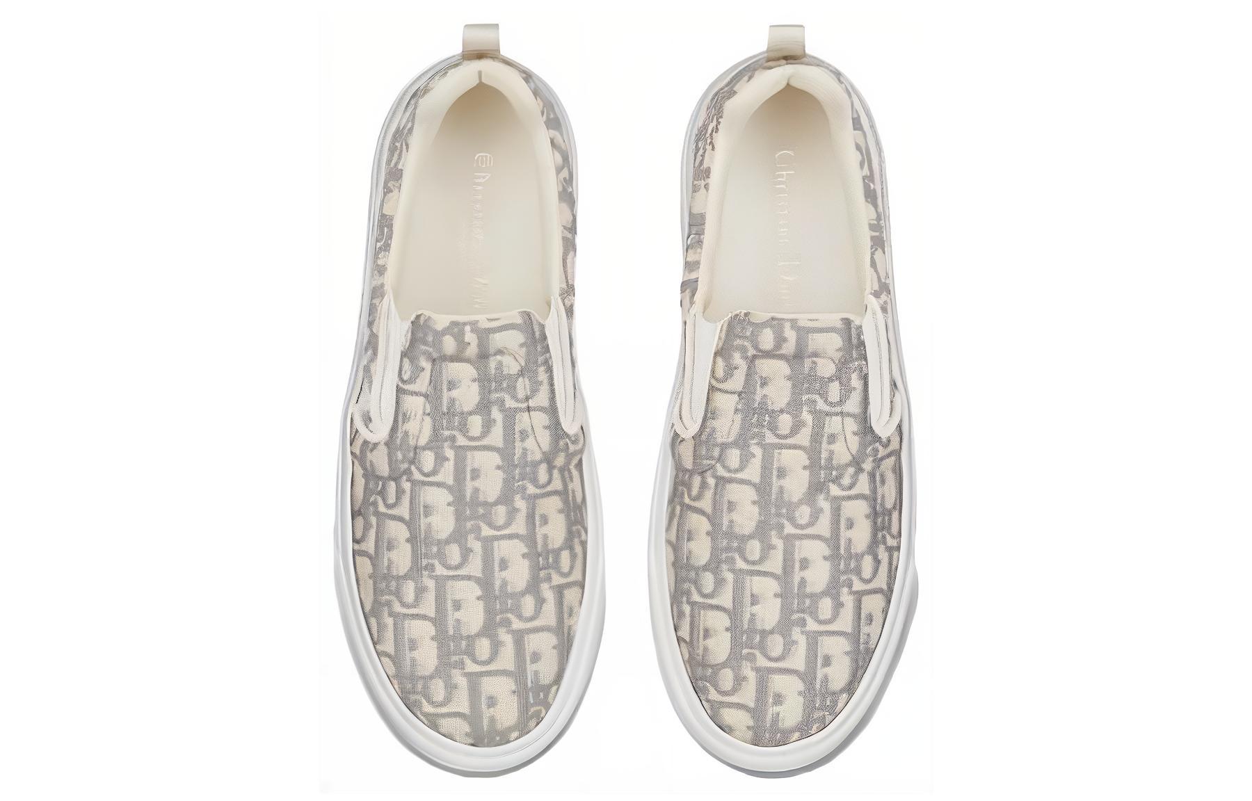 (W) Dior Solar Slip-On 'Dior Oblique - Grey Stone' 圖 3