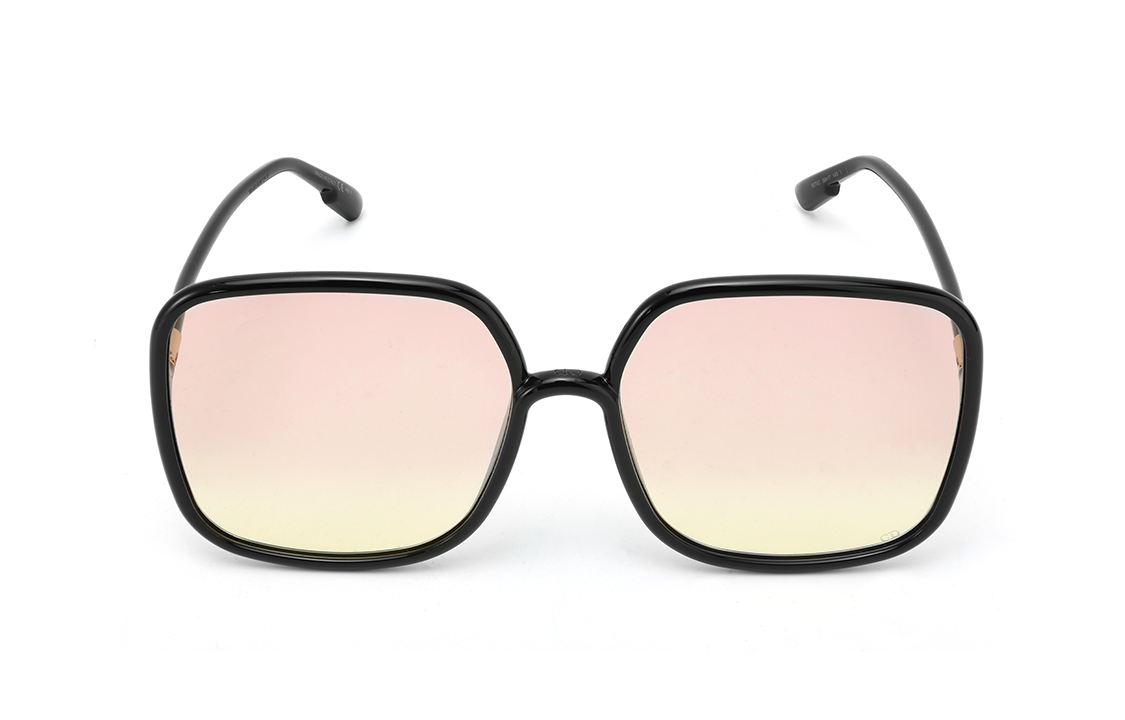 (Women) DIOR SoStellaire1 Square Sunglasses Black Pink-Yellow Gradient SOSTELLAIRE1- 807VC 圖 3