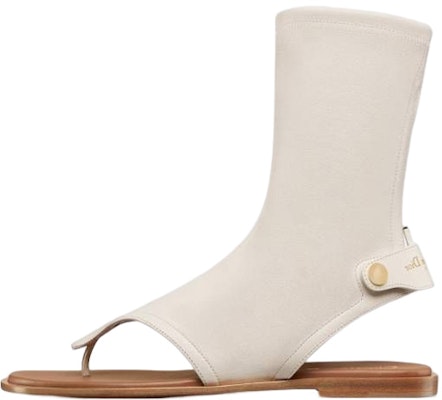 (Women) Dior Spirit Flat Bootie 'Ivory Leather' KCQ810SLA_S03W Buy (Women) Dior Spirit Flat Bootie 'Ivory Leather' KCQ810SLA_S03W