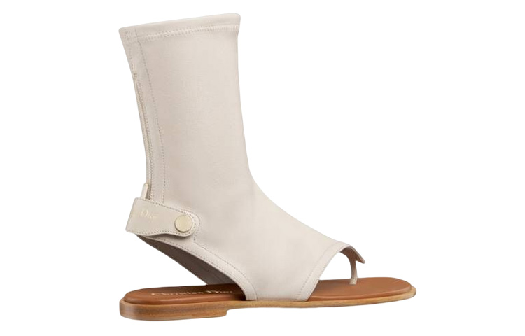 Lookbook (W) Dior Spirit Flat Bootie 'Kulit Gading' KCQ810SLA_S03W