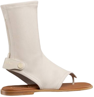 (Women) Dior Spirit Flat Bootie 'Ivory Leather' KCQ810SLA_S03W Lookbook (Women) Dior Spirit Flat Bootie 'Ivory Leather' KCQ810SLA_S03W