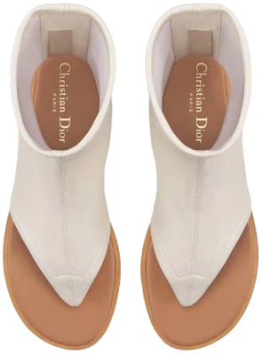 (W) Dior Spirit Flat Bootie 'Kulit Gading' KCQ810SLA_S03W Shop (W) Dior Spirit Flat Bootie 'Kulit Gading' KCQ810SLA_S03W